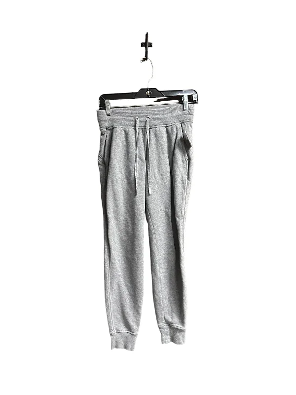 Athletic Pants By Lululemon In Grey, Size: 4