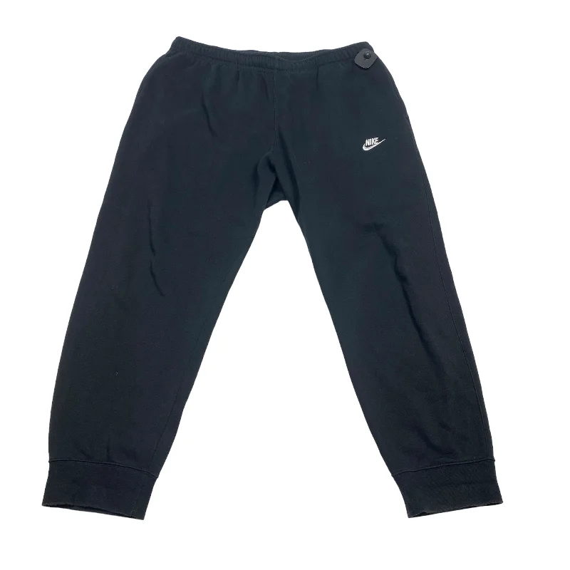 Athletic Pants By Nike Apparel In Black, Size: Xxl