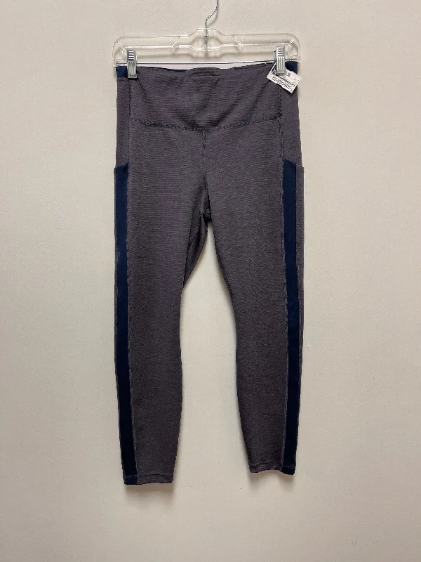 Blue Athletic Leggings Athleta, Size M