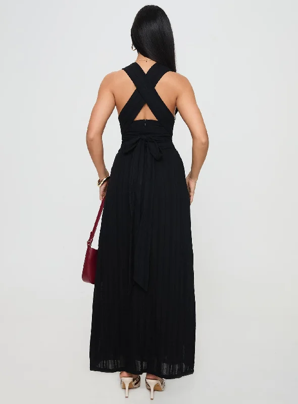 Alsace Maxi Dress Black