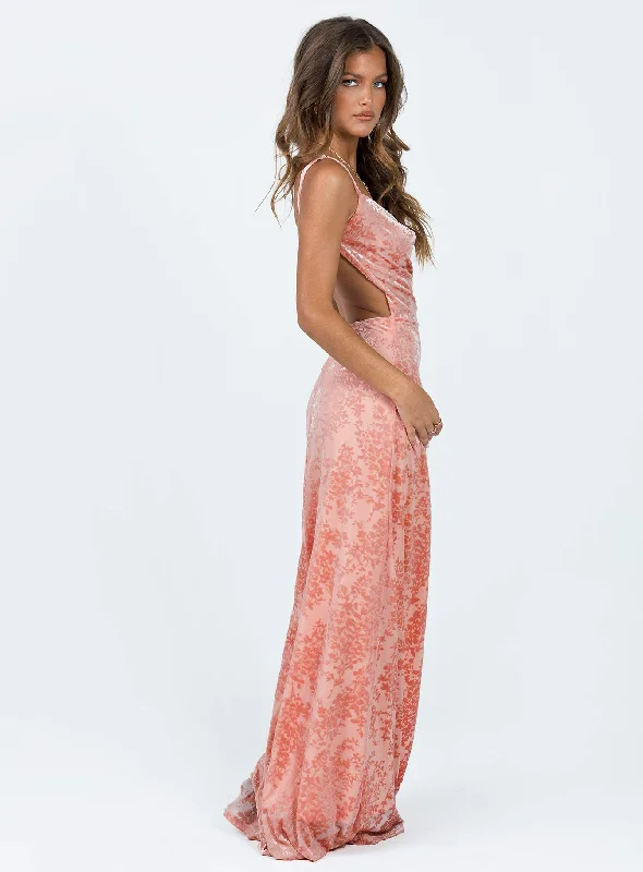 Amiya Maxi Dress Pink