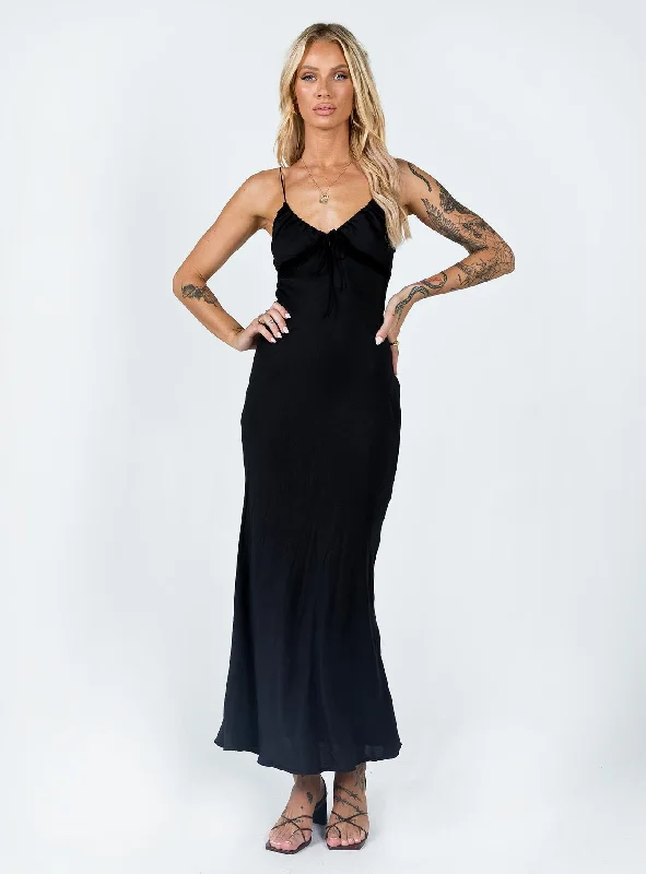 Emily Maxi Dress Black