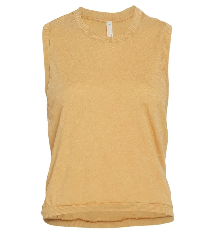 Free People Love Yoga Tank Golden Ochre