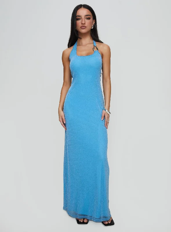 Merielle Maxi Dress Blue