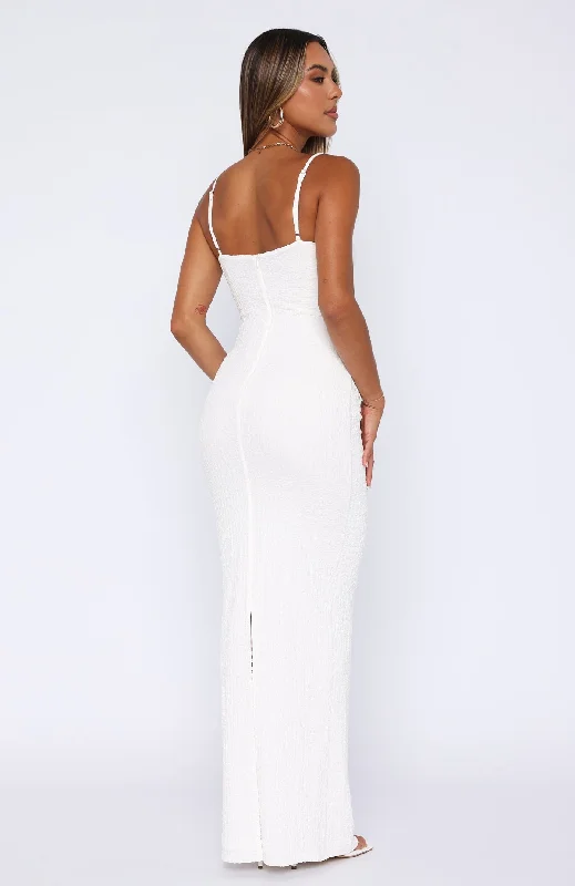 No Stress Maxi Dress White