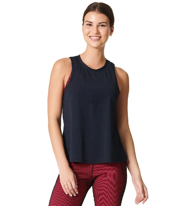 NUX Sweat Yoga Tank Black