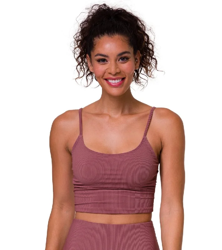 Onzie Belle Cami Yoga Crop Toast Rib