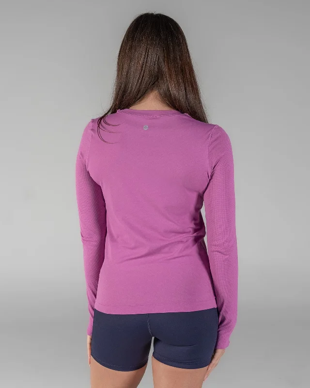 Tempo Long Sleeve - Fuchsia