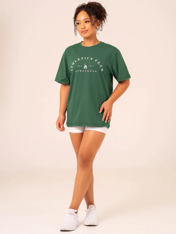 Tempo Oversized T-Shirt - College Green