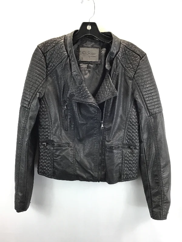 Black Jacket Moto Ci Sono, Size Xl