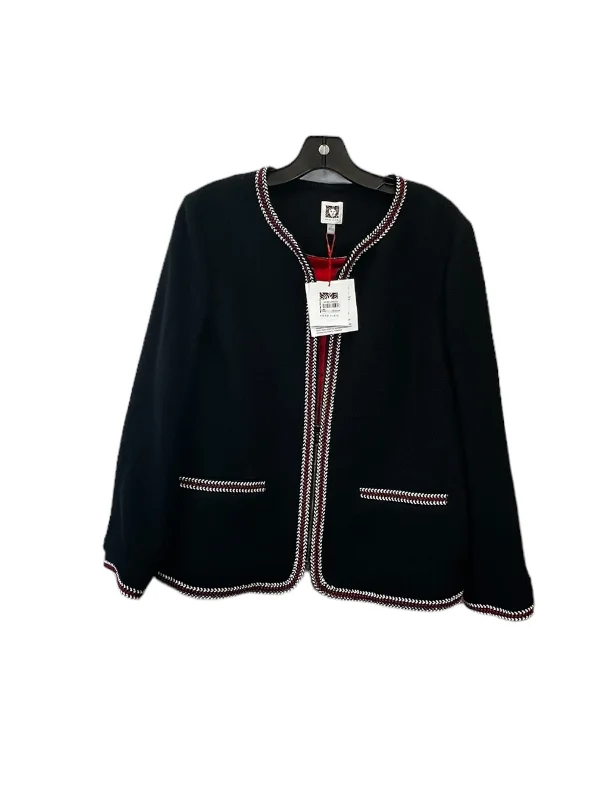 Black & Red Jacket Other Anne Klein, Size Xl