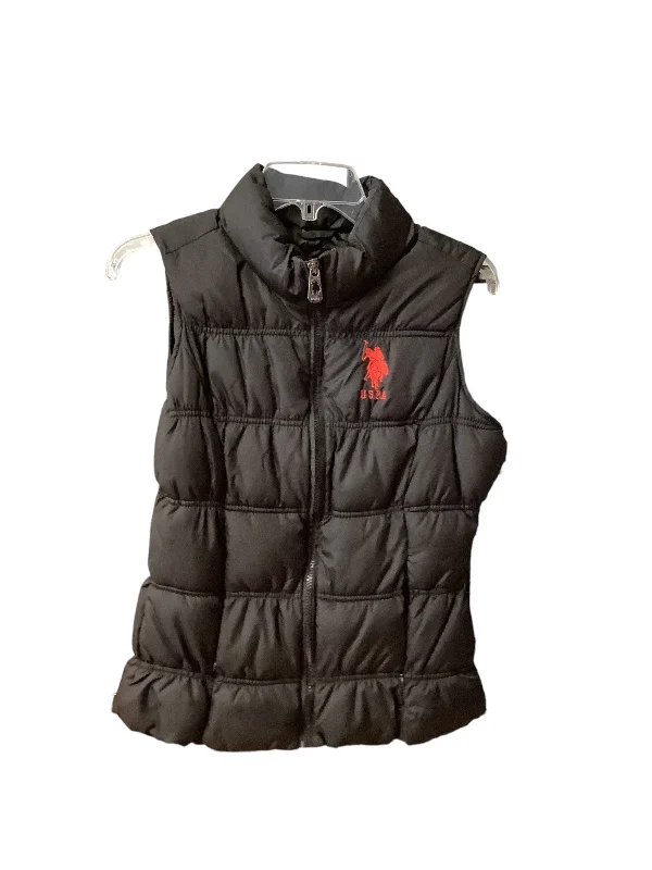 Black Vest Puffer & Quilted Us Polo Assoc, Size M