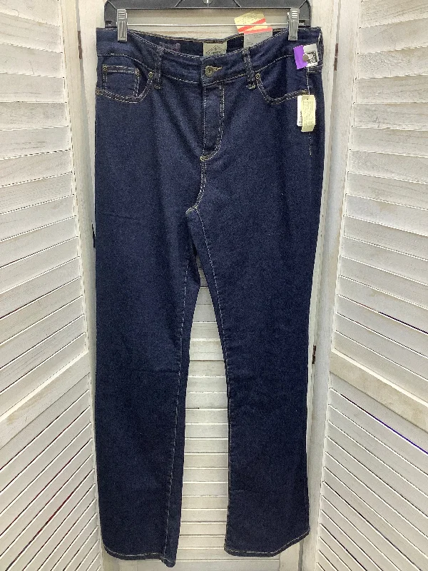 Blue Denim Jeans Boot Cut St Johns Bay, Size 10