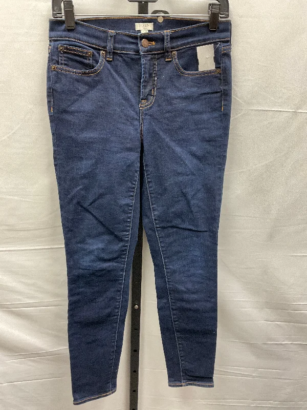 Blue Denim Jeans Skinny J. Crew, Size 2