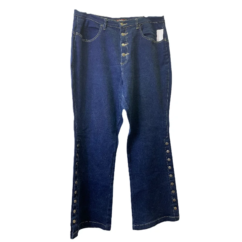 Blue Jeans Flared By Anti Basic, Size: 18