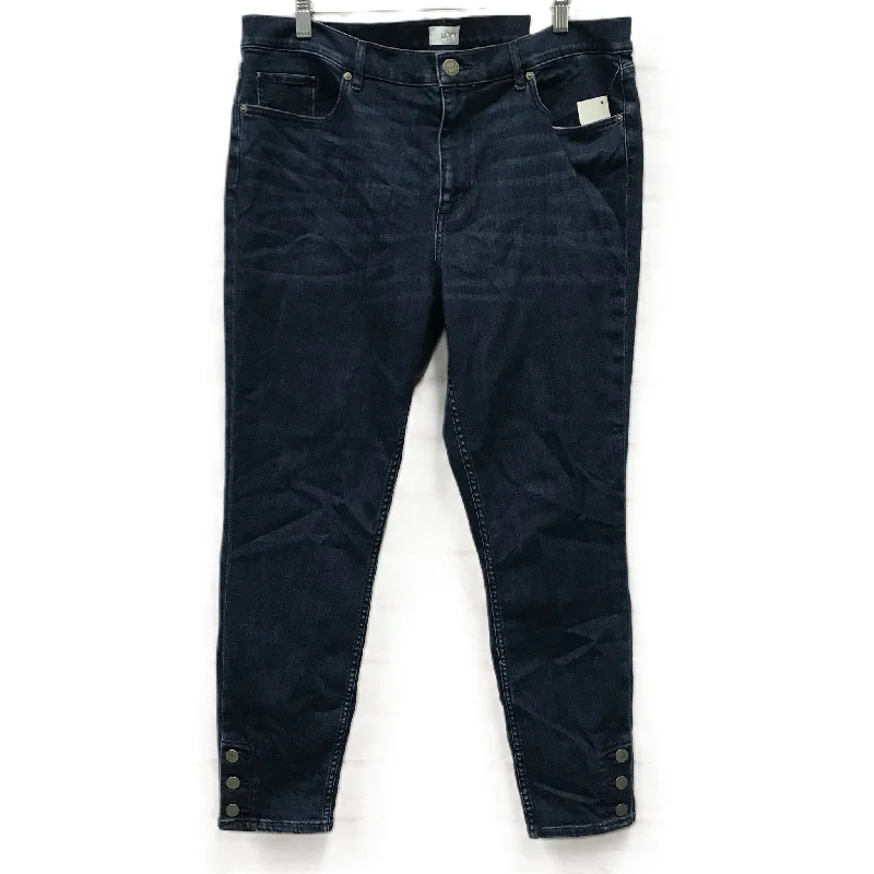 Blue Jeans Skinny By Loft, Size: 16