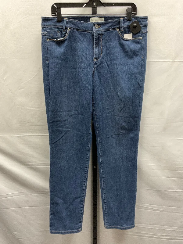 Blue Jeans Straight J. Jill, Size 12