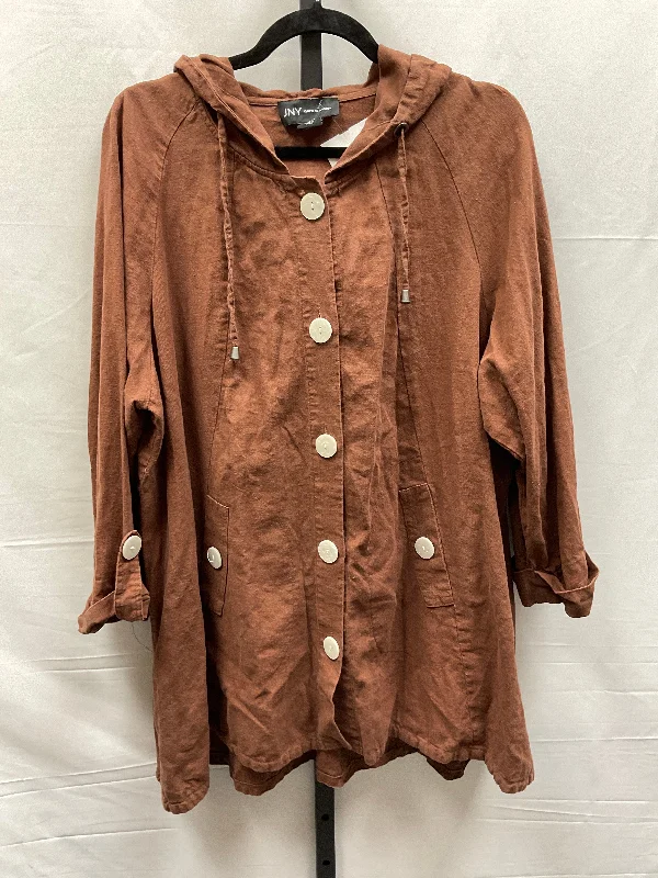 Brown Jacket Other Jones New York, Size 2x