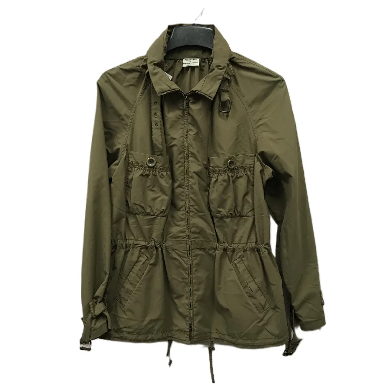 Green Jacket Windbreaker By Philosophy, Size: S