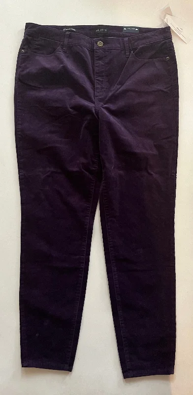 Purple Jeans Skinny Talbots, Size 14