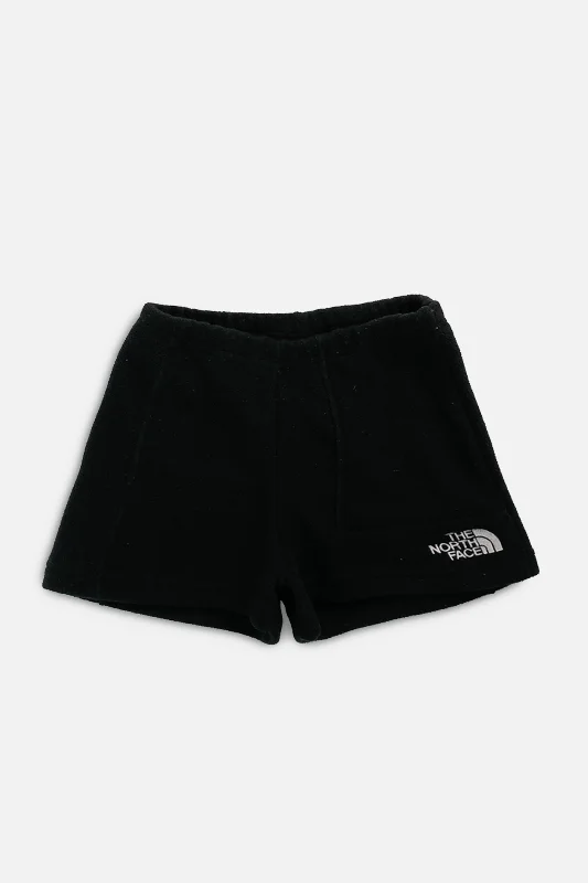 Rework North Face Fuzzy Shorts - XS