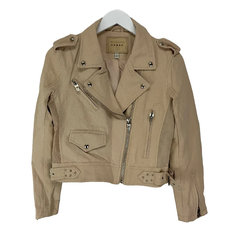 Tan Jacket Moto Blanknyc, Size S