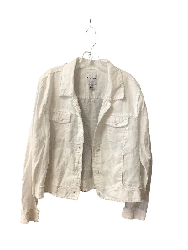 White Jacket Designer Tommy Bahama, Size Xl