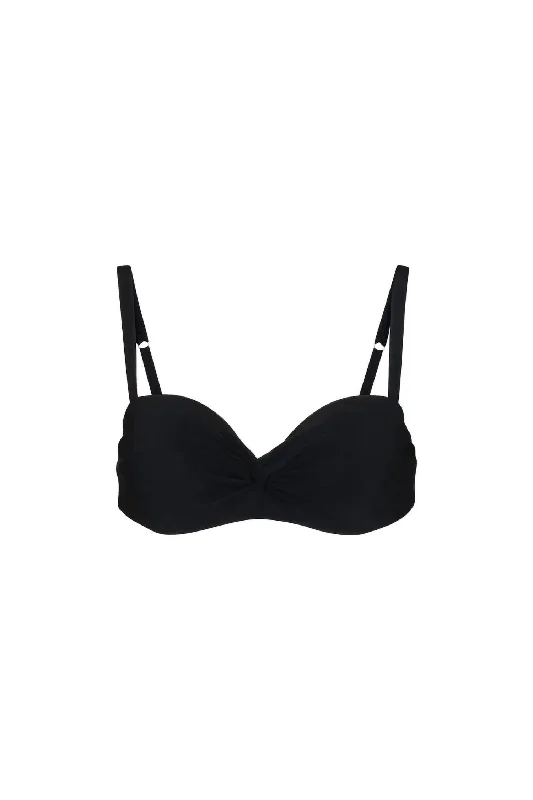 Basics Molded Underwire Bra In Black