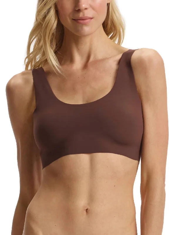 Classic Soft-Support Bralette In Toffee