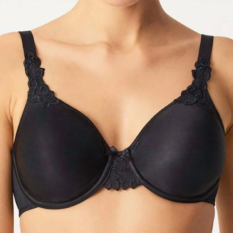 Hedona Molded Underwire Bra In Black