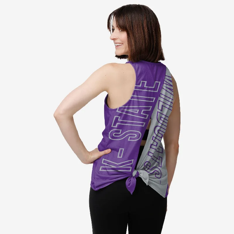 Kansas State Wildcats Womens Tie-Breaker Sleeveless Top