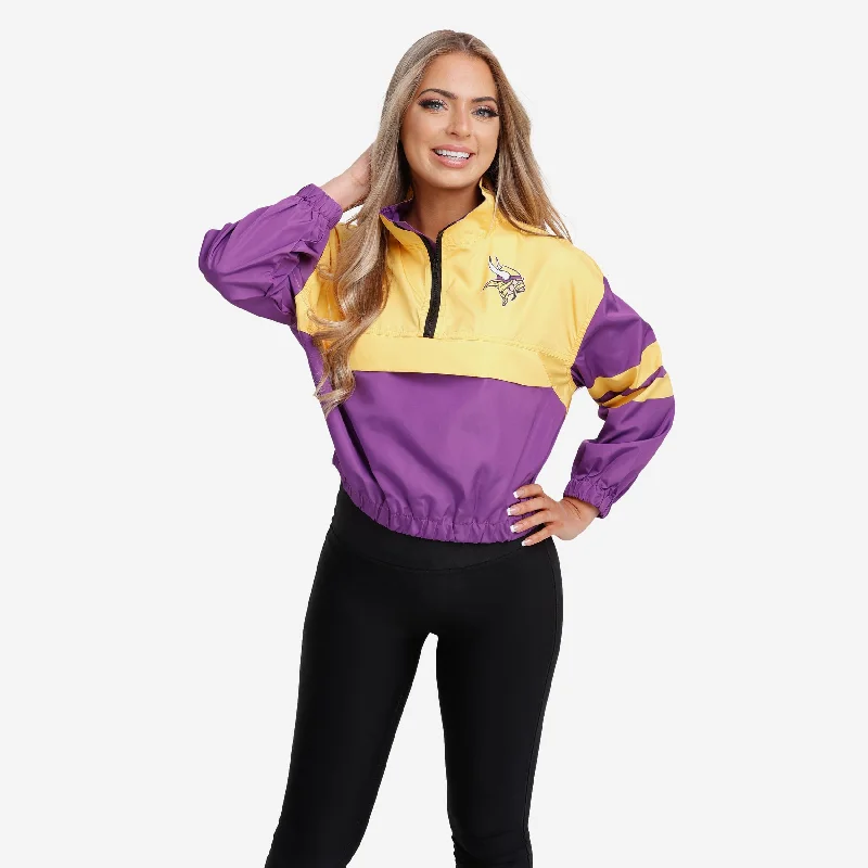 Minnesota Vikings Womens Winning Play Windbreaker