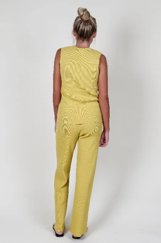 BEC + BRDIGE | Sorrento Knit Pant - Citrus