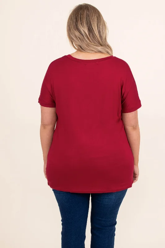 Biting The Bullet Top, Red