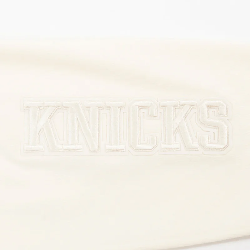 NBA NEW YORK KNICKS NEUTRAL WOMEN'S JERSEY LEGGING (EGGSHELL)