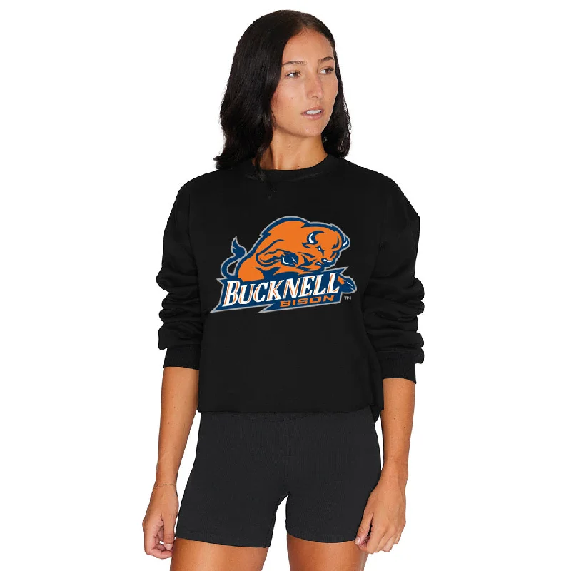 Bucknell Black Crewneck