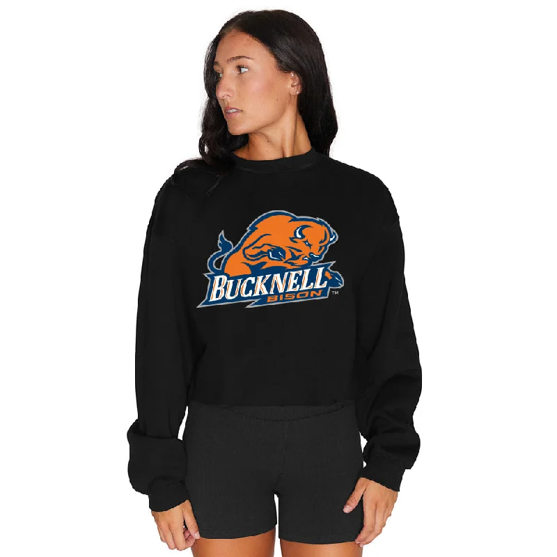 Bucknell Black Crewneck