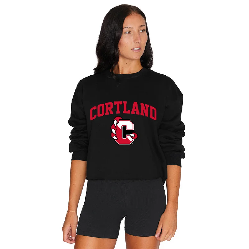 Cortland Black Crewneck