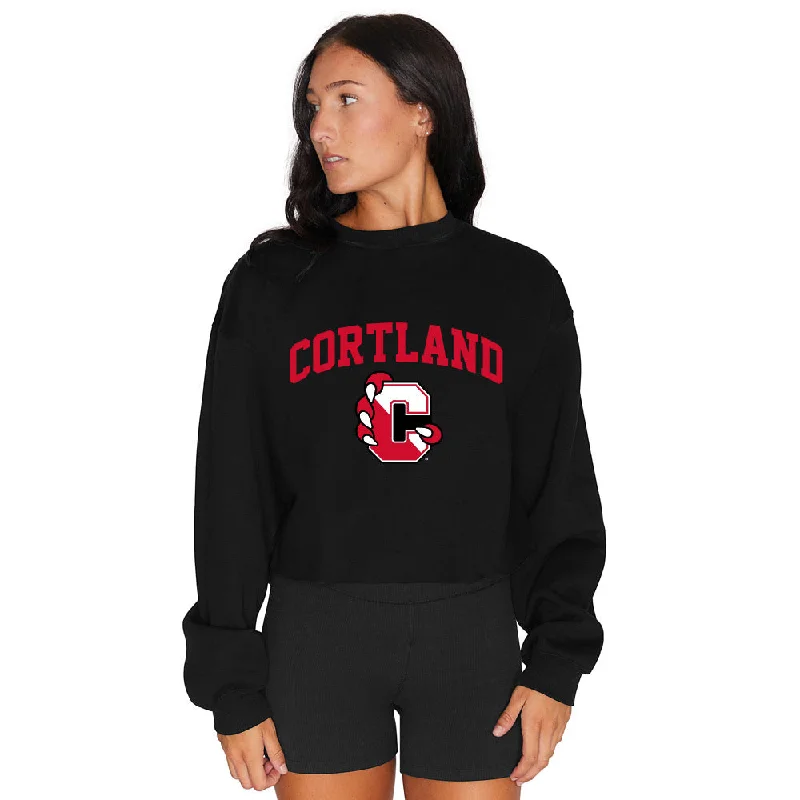 Cortland Black Crewneck