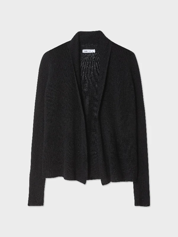 Cashmere Mini Trapeze Cardigan