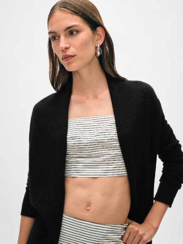 Cashmere Trapeze Cardigan