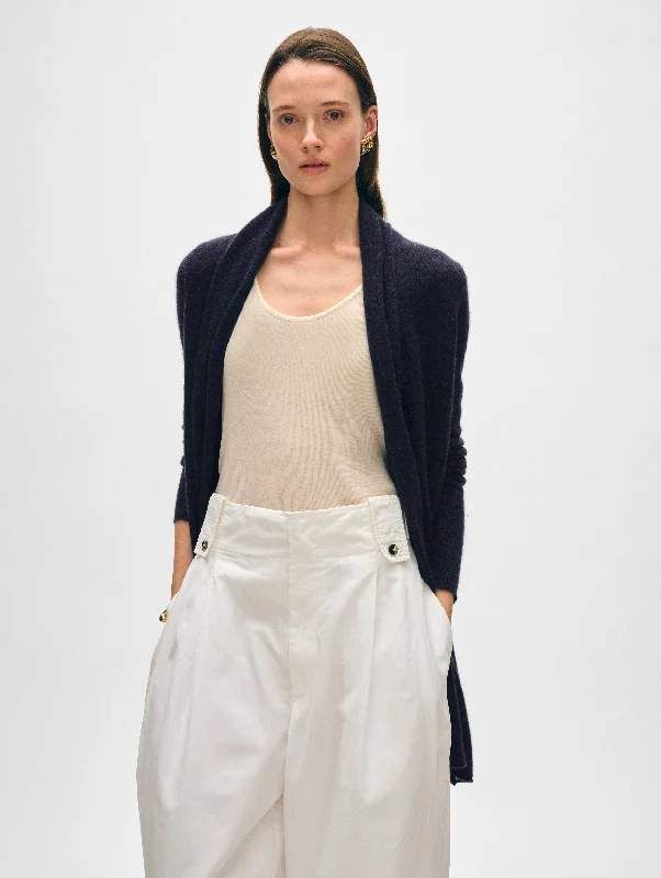 Cashmere Trapeze Cardigan