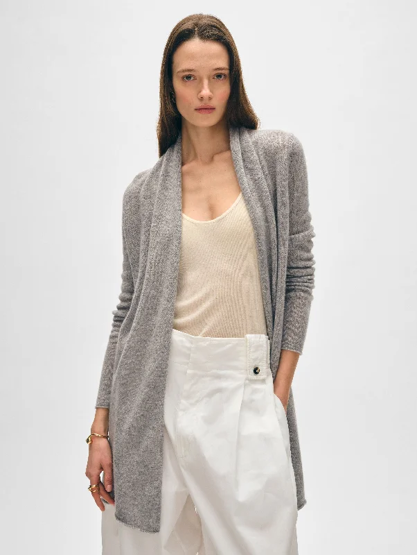 Cashmere Trapeze Cardigan