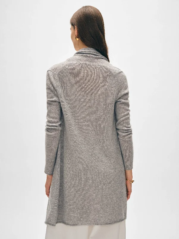 Cashmere Trapeze Cardigan