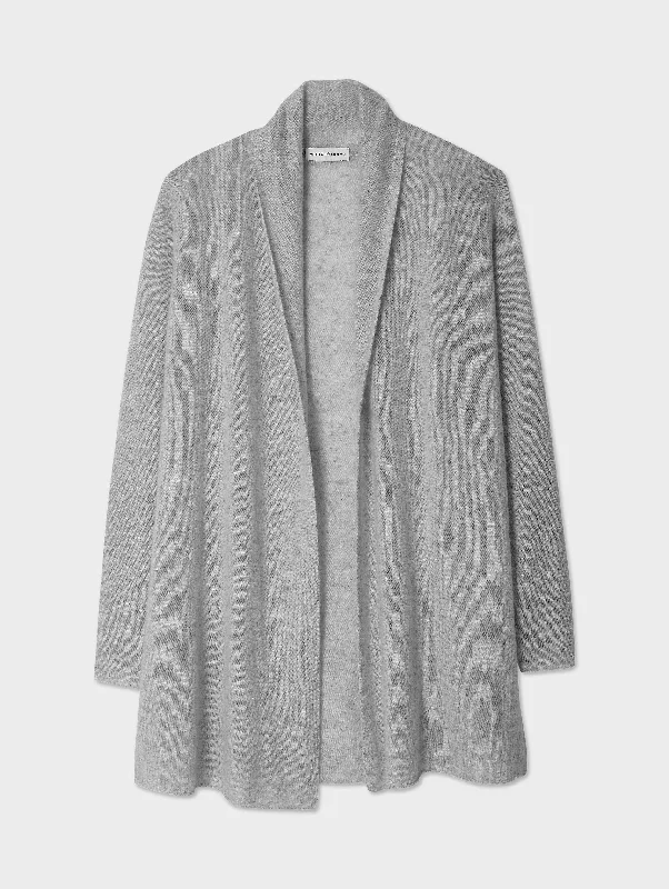 Cashmere Trapeze Cardigan