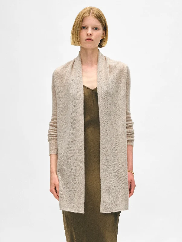 Cashmere Trapeze Cardigan