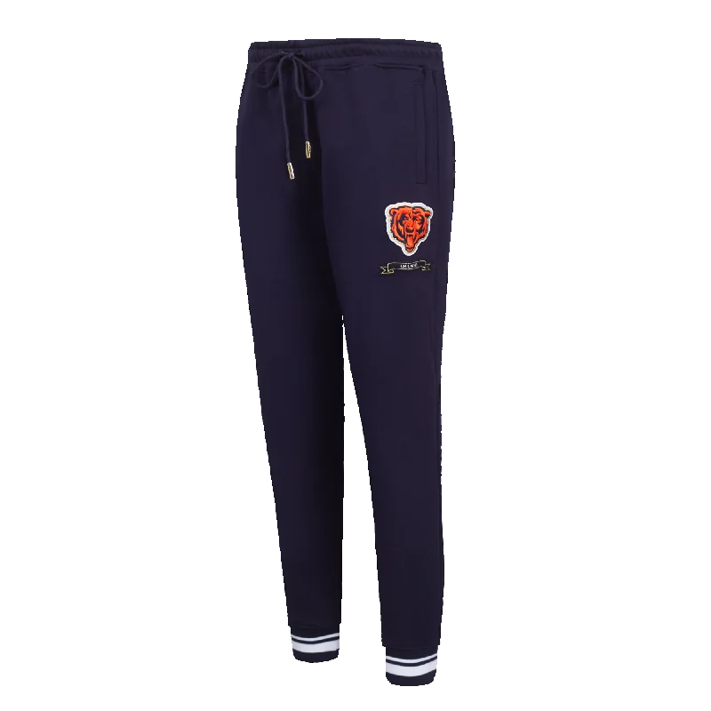 NFL CHICAGO BEARS PRO PREP WOMEN'S RIB FLC SWEATPANT (MIDNIGHT NAVY)