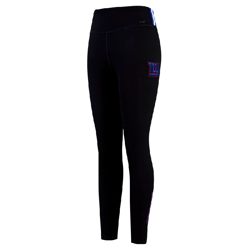 NFL NEW YORK GIANTS CLASSIC WOMEN'S JERSEY LEGGING (BLACK)