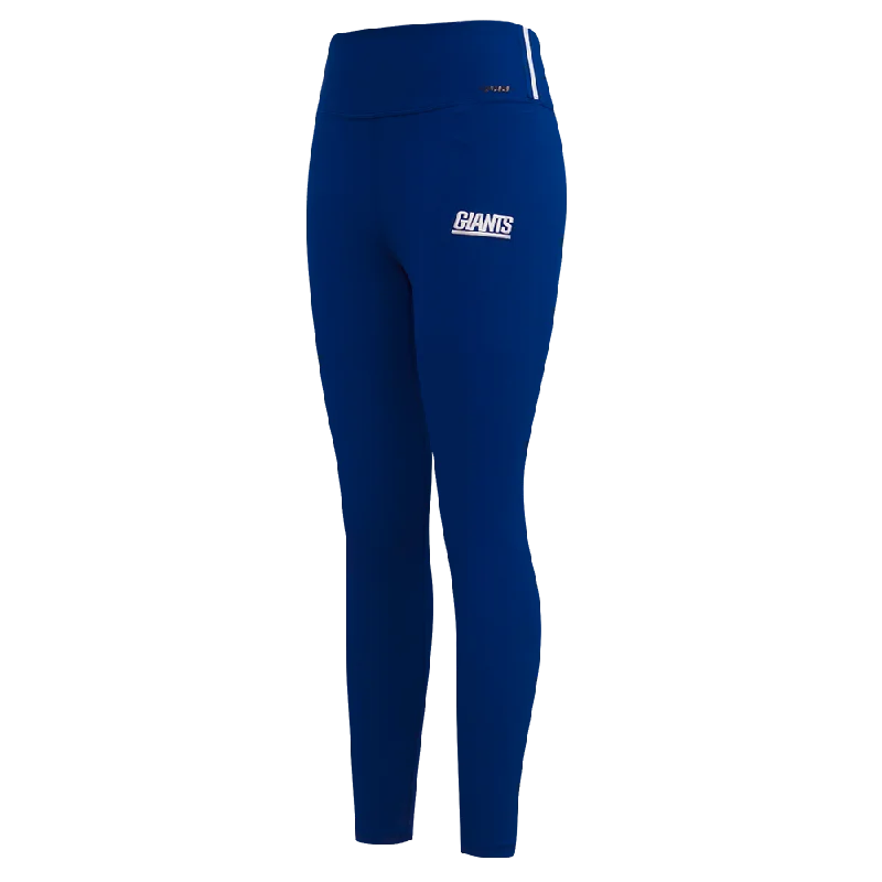 NFL NEW YORK GIANTS RETRO CLASSIC WOMEN'S JERSEY LEGGING (DODGER BLUE)