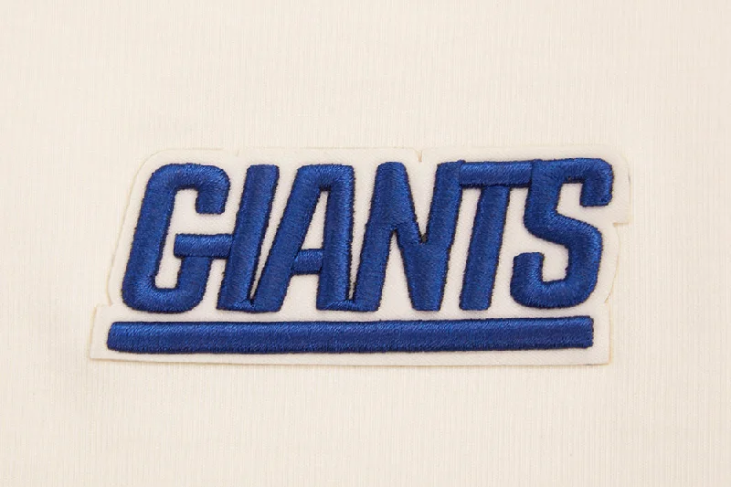 NFL NEW YORK GIANTS RETRO CLASSIC WOMEN'S JERSEY LEGGING (EGGSHELL)